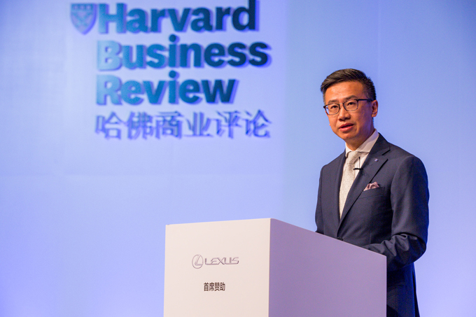LEXUS雷克萨斯中国副总经理 朱江先生在2016《哈佛商业评论》中国年会上发表演讲